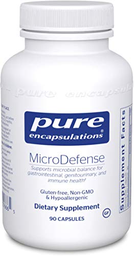 Pure Encapsulations - MicroDefense - Hypoallergenic Supplement Supports Immune, Respiratory, Genitourinary and GI Tract Health* - 90 Capsules