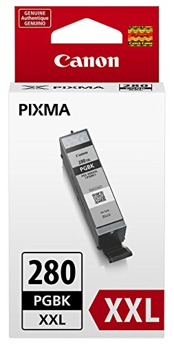 Book Cover Canon PGI-280 XXL Pigment Black Ink Tank, Compatible to: TS8120,  TS6120, TR7520, TR8520, TS9120, TS8120