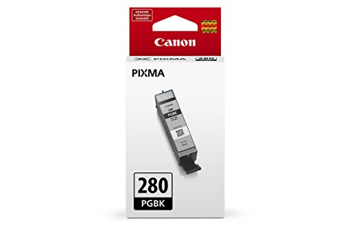 Book Cover Canon PGI-280 Pigment Black Ink, Compatible to TS9120, TS8120, TS6120, TR8520 and TR7520 Wireless Printer
