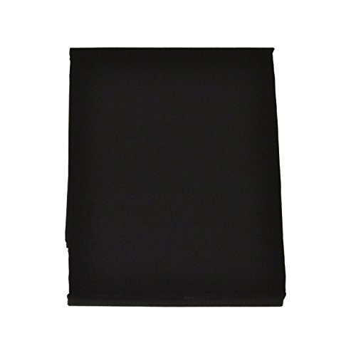 Book Cover FULI 100% Cotton Cover for Traditional Japanese Floor Futon Mattress, Full XL, Black. Made in Japan