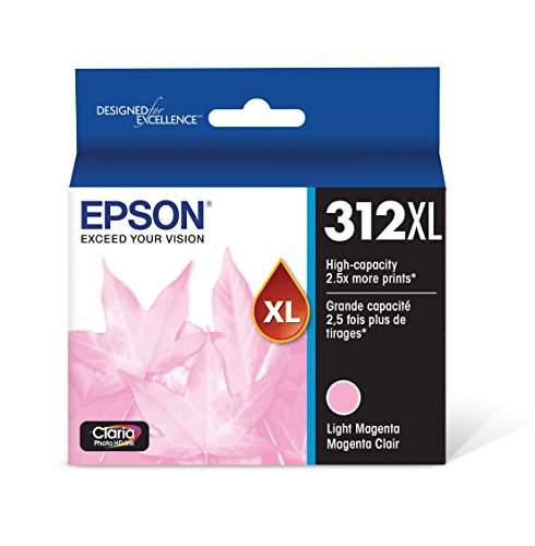 Epson T312XL620 Claria Photo HD Light Magenta High Capacity Cartridge Ink