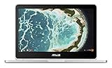 ASUS Chromebook Flip C302 2-In-1 Laptop- 12.5” Full HD 4-Way NanoEdge Touchscreen, Intel Core M5, 4GB RAM, 64GB Flash Storage, All-Metal Body, Backlit Keyboard, Chrome OS- C302CA-DH54 Silver