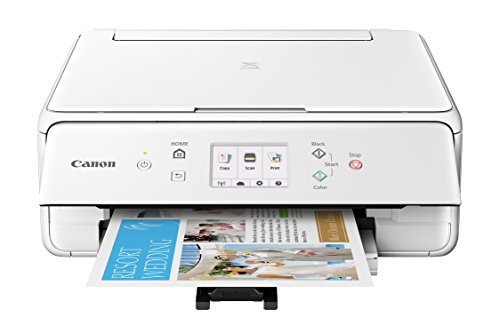 Book Cover Canon TS6120 Wireless All-In-One Printer with Scanner and Copier: Mobile and Tablet Printing, with Airprint(TM) and Google Cloud Print compatible, White