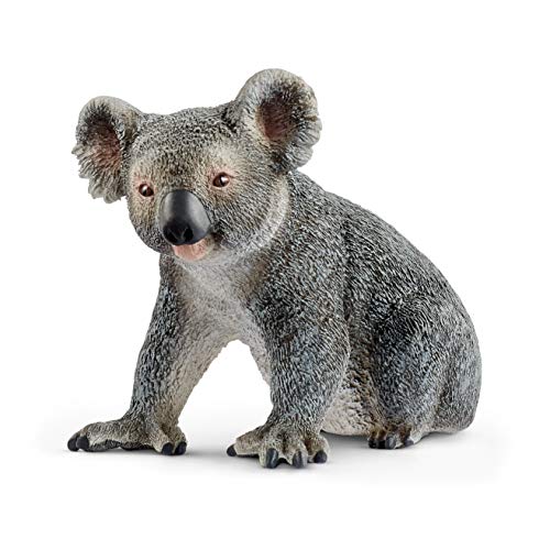 Book Cover Schleich Wild Life, Animal Figurine, Animal Toys for Boys and Girls 3-8 Years Old, Koala Bear 2 inches