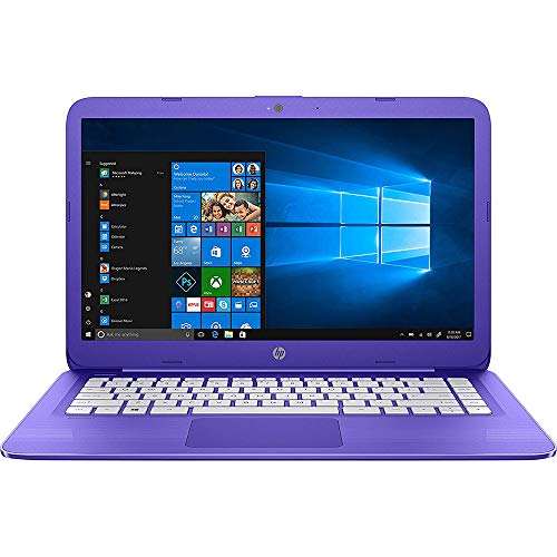 Book Cover HP Stream Laptop PC 14-ax050nr (Intel Celeron N3060, 4 GB RAM, 64 GB eMMC, Purple), 1-Year Office 365 Personal Subscription Included
