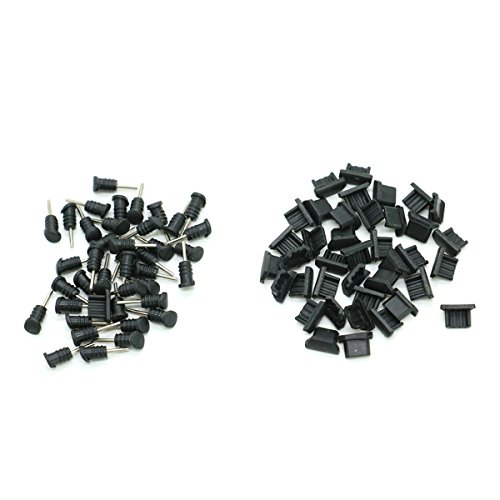 HUELE Android Cell Phone Dustproof Dust Plug Stopper Set