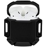 Lwsengme Multifunction Case Compatible with Apple AirPods 1& New Air Pods 2, Portable & Protective Silicone Airpod Charging Cover Case Compatible with Airpods