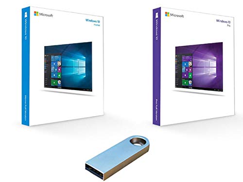 Windows 10 - Familiale & Professionnelle (Home & Pro) - Français - 32 & 64 bits - Clé USB - Réinstallation, restauration, réparation