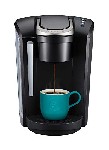 Book Cover Keurig K-Select Coffee Maker, Single Serve K-Cup Pod Coffee Brewer, With Strength Control and Hot Water On Demand, Matte Black