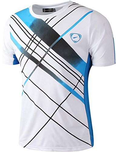 Sportides Boy's Quick Dry Active Sport Short Sleeve Breathable T-Shirt Tee Top LBS701