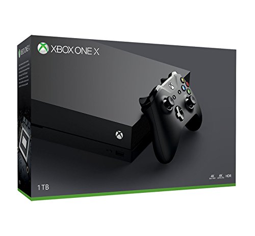 Book Cover Microsoft Xbox One X 1Tb Console With Wireless Controller: Enhanced, Hdr, Native 4K, Ultra Hd (Discontinued)