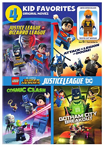 4 Kid Favorites:Lego Dc Super Heroes
