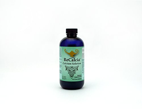 Book Cover ReCalcia Liquid PicoMeter Calcium Solution formulated by Dr. Carolyn Dean. From RnA ReSet. 240 mls.