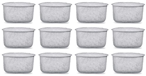 Nispira Water Charcoal Filter Replacement Compatible with Braun Coffee Maker BRSC004. For BrewSense Drip Model.