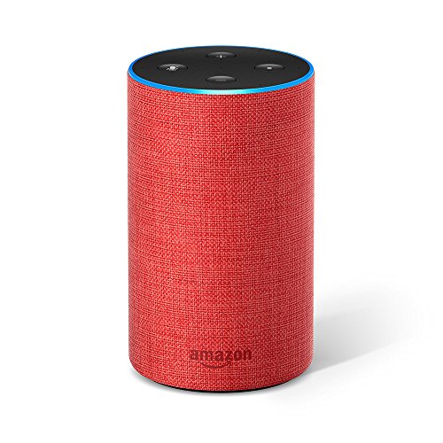 Echo (2nd Generation) - Smart speaker with Alexa, (RED) edition
