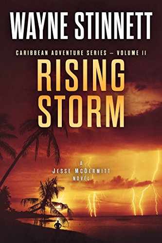 Book Cover Rising Storm: A Jesse McDermitt Novel (Caribbean Adventure Series Book 11)