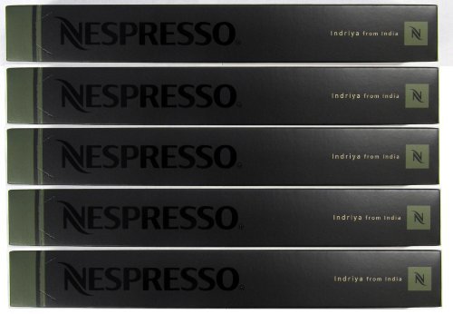 Book Cover Nespresso OriginalLine: Indriya, 50 Count - ''NOT compatible with Vertuoline''