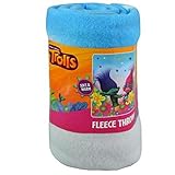 Dreamworks Trolls Fleece Throw Blanket 40" by 50"