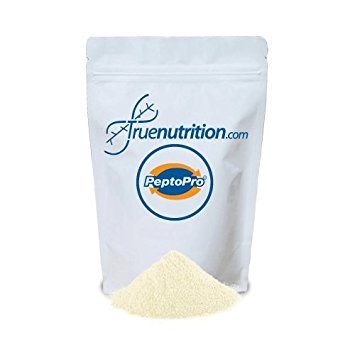 True Nutrition PeptoPro Hydrolyzed Caseinate (Unflavored/Unsweetened) - 100% Milk Casein Protein Powder Peptides - Dissolves Instantly and Easily Digested - Soy Free Protein Powder - 1lb.