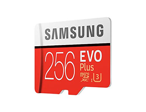 Samsung MC256GA/APC 256GB Evo Plus Class 10 UHS-I microSDXC U3 with Adapter