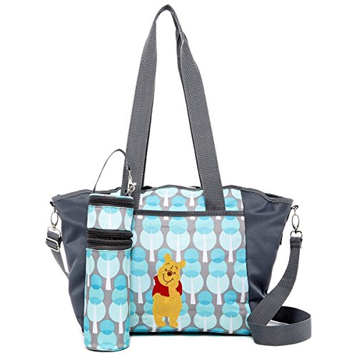 Disney Baby Diaper Tote Bag Portable Travel Organizer Changing Pad Bottle Holder