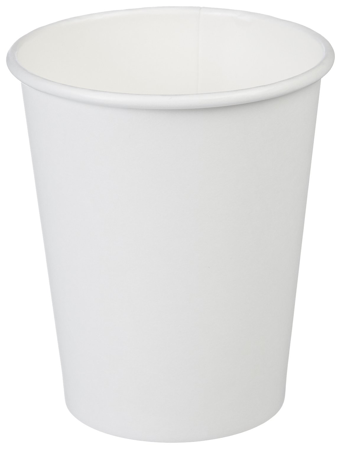 Book Cover Amazon Basics Paper Hot Cup, 8 oz, 1000 Count, White 8.0 Oz 1000 Count (Pack of 1)