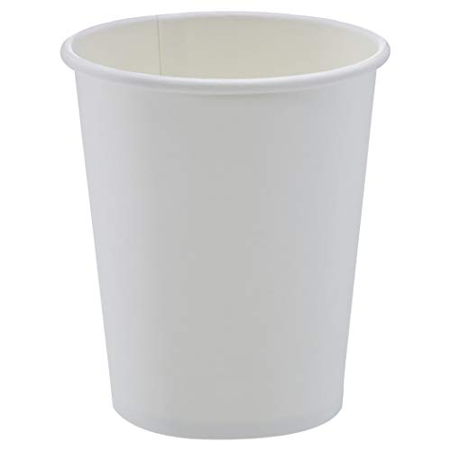 Book Cover AmazonBasics Compostable PLA Laminated Hot Paper Cup, 8 oz, 1,000-Count