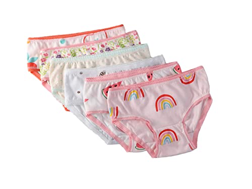 ESHOO Kids Baby Girls Cute Underwear Briefs Knickers 0-12 Years (6 Pack Randomly Sent)