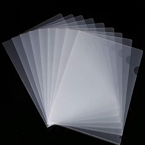 20 Pack High Quality Clear Document Folder Copy Safe Project Pocket US letter/ A4 Size in Transparent Color
