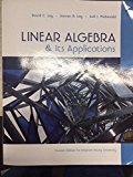 Linear Algebra & Its Applications 5th Edition BYU Custom (May include MyMathLab)