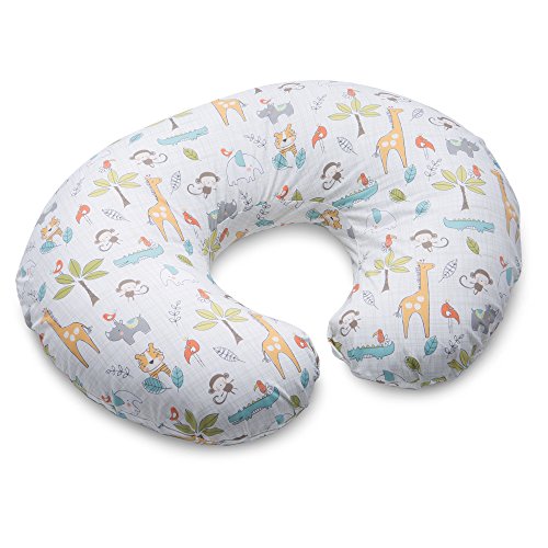 Boppy Original Pillow Cover, Jungle Beat, Cotton Blend Fabric with Allover Fashion, Fits All Boppy Nursing Pillows and Positioners