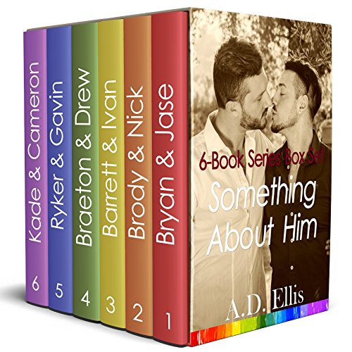 Book Cover Something About Him: Six complete novels of steamy, M/M romance