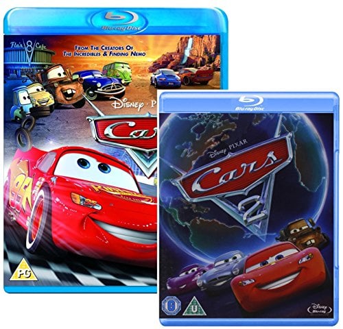 Book Cover Cars I and Cars II - Two Movie Bundling Blu-ray