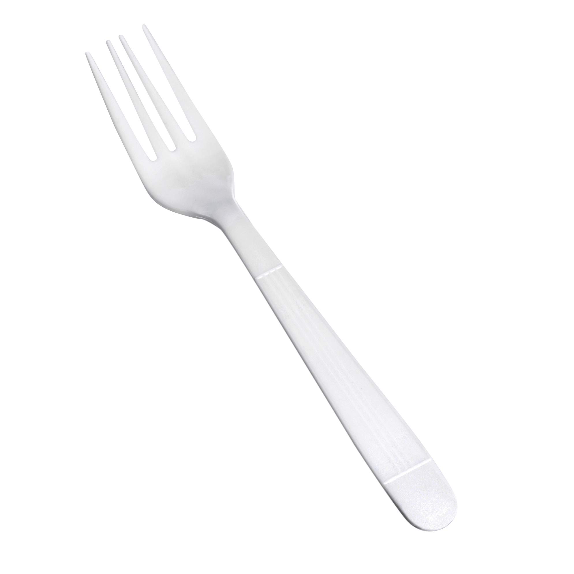 Book Cover Amazon Basics Heavy-Weight Plastic Forks, White, 500-Pack Forks 500-Pack White