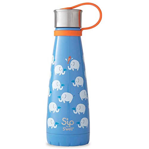 Book Cover S'well Stainless Steel Water Bottle - 10 Fl Oz - All Aboard - Double-Layered Vacuum-Insulated Keeps Food and Drinks Cold and Hot - with No Condensation - BPA Free Water Bottle