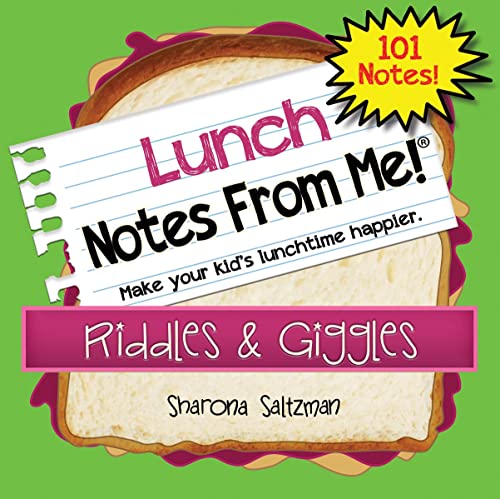 Notes From Me! 101 Tear-Off Lunch Box Notes for Kids, Riddles & Giggles, Fun & Educational, Motivational, Thinking of You, Summer Camp, Back to School Essential, Bored Kids Activity, Ages 8+