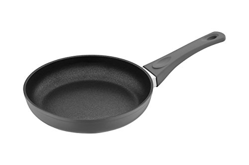 Book Cover SAFLON Titanium Nonstick 11 Inch Fry Pan Forged Aluminum with PFOA Free Scratch Resistant Coating from England, Dishwasher Safe