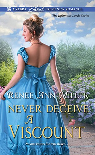 Book Cover Never Deceive a Viscount (The Infamous Lords Book 2)