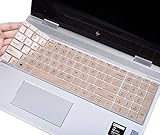 Keyboard Cover for HP Laptop 15-dy 15-dw 15-db/da/bs/bw 15-ef 15t 15z 15-dy2024nr dy2021nr 15-dy2073dx 15-dy2703dx 15-dy2702dx 15-dw3033dx dw3013dx 15-db0011dx 15-ef1023dx/HP 17t 17-bs/ca/by,Gold