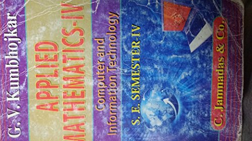 Applied Mathematics Semester 4 Computer and IT Engineering G.V. Kumbojkar