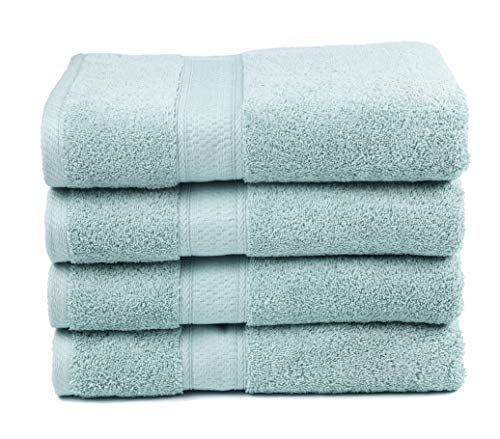 Book Cover Ariv Collection Premium Bamboo Cotton Bath Towels - Natural, Ultra Absorbent and Eco-Friendly 30