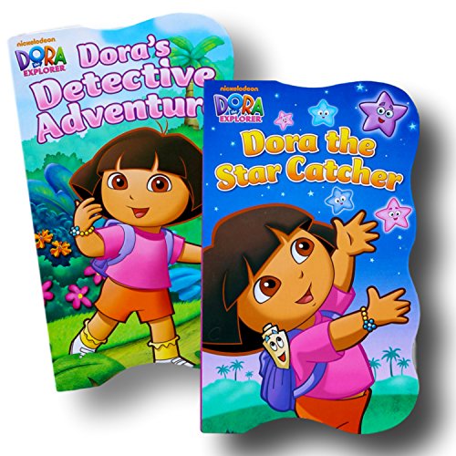 Book Cover Baby Toddler Board Books - Set of 2 (Dora the Explorer Board Books)