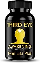 Third Eye Awakening - Organic Haritaki Capsules- Kailash Herbals-100 capsules- 650 mg each-Terminalia chebula