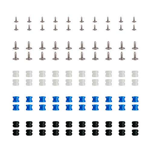 BETAFPV 100pcs Screw Rubber Damper Set M1.2x4 Screw M1.4x5 Screw Rubber Damper for Tiny Whoop FPV Racing Quadcopter