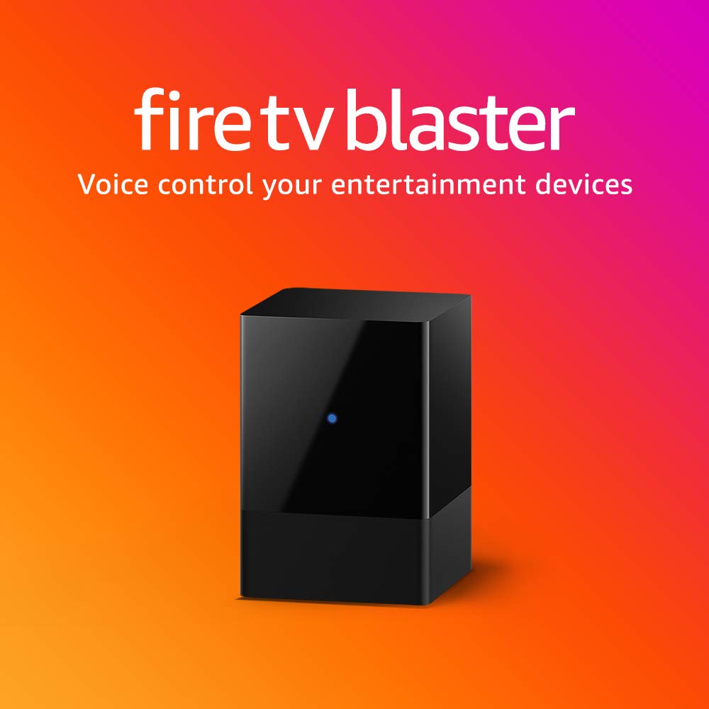 Book Cover Fire TV Blaster - Add Alexa voice controls for power and volume on your TV and soundbar (requires compatible Fire TV and Echo devices)