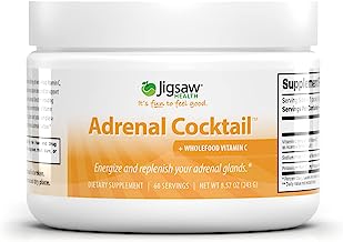 Jigsaw Health Adrenal Cocktail with Whole-Food Vitamin C, 60 Servings