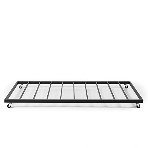 Book Cover Zinus Newport Trundle Bed Frame Only, Roll Out Trundle Accommodates Twin Mattress Sold Separately