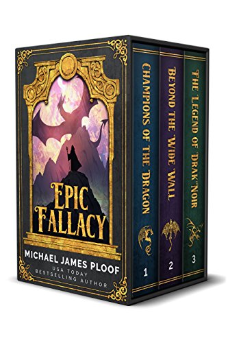 Book Cover Epic Fallacy Trilogy: Contains Champions of the Dragon, Beyond the Wide Wall, The Legend of Drak'Noir