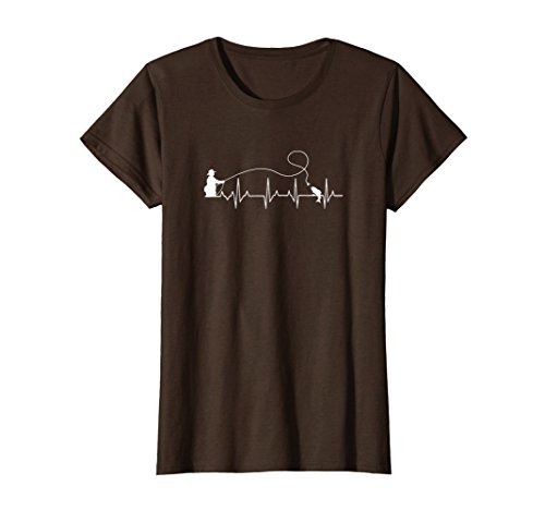 Fly Fishing Heartbeat Fish EKG Trout Fishing T-shirt