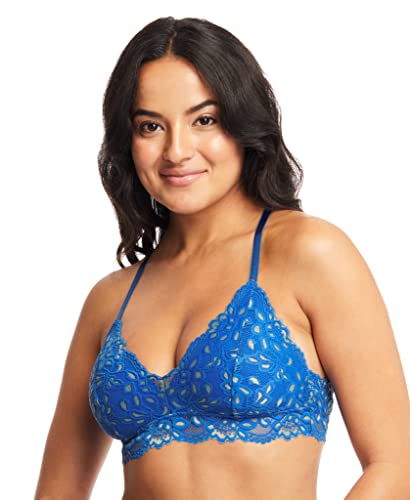 Katie Triangle Bralette for Women, Unpadded and Unlined Wireless Bra, Perfect Adjustable Everyday Lace Lingerie